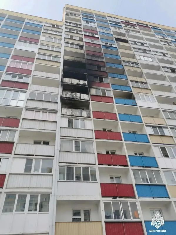 Открытое горение на Твардовского в Новосибирске потушили