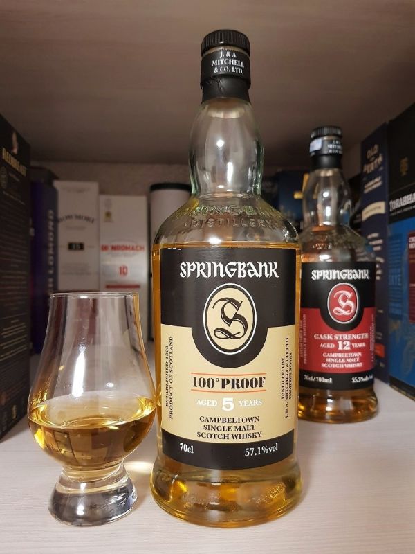 Новый виски Springbank 5 YO 100° Proof: неожиданный подарок для поклонников
