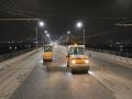 Максим Кудрявцев: Ведём работы по обновлению проезжей части Октябрьского моста
