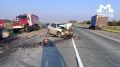 Два человека погибли в аварии из-за уснувшего водителя на трассе Новосибирск — Омск