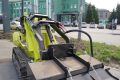 Уникальная машина вспахала землю под газон в Новосибирске