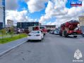 Огонь на Гаранина. В Новосибирске на улице Гаранина загорелся 17-этажный дом