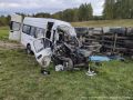 Водитель грузовика HOWO, по предварительным данным, стал виновником крупного ДТП в Новосибирской области, выехав на встречку, сообщили в ГУМВД