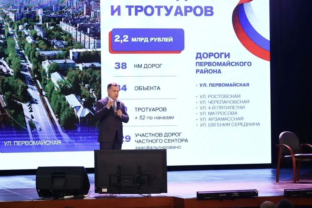 Максим Кудрявцев: На встрече с жителями Первомайского района обсудили ремонт дорог и мостов, социальных объектов, благоустройство территорий и проекты комплексного развития территорий Максим Кудрявцев: На встрече с жителями Первомайского района обсудили ремонт дорог и мостов, социальных объектов, благоустройство территорий и проекты комплексного развития территорий