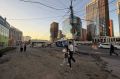 У метро «Октябрьская» стартовал ремонт 300-метрового тротуара