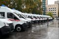 Замгубернатора Хальзов вручил ключи от новых «Газелей» бригадам скорой помощи