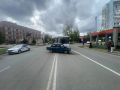 Легковушка столкнулась с 18 автобусом