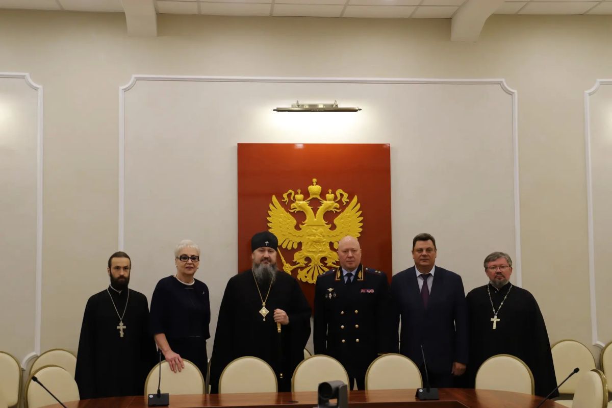 В Новосибирском кооперативном техникуме им. А.Н. Косыгина состоялась встреча с Митрополитом Варфоломеем В Новосибирском кооперативном техникуме им. А.Н. Косыгина состоялась встреча с Митрополитом Варфоломеем
