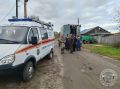 Болотоход с пятью людьми перевернулся в озере Прокоп в Томской области