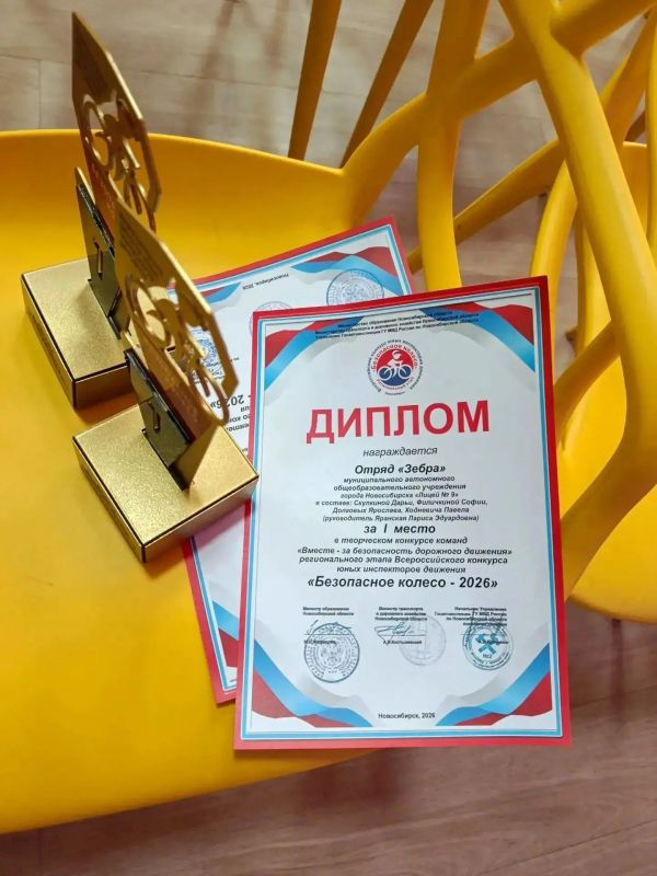 В Новосибирской области завершился региональный этап Всероссийского конкурса юных инспекторов движения «Безопасное колесо – 2026» В Новосибирской области завершился региональный этап Всероссийского конкурса юных инспекторов движения «Безопасное колесо – 2026»