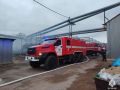 Пожарные потушили возгорание пиломатериалов в Новосибирском районе