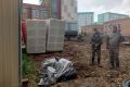 Ливневую канализацию начали строить для новой школы в Плющихинском