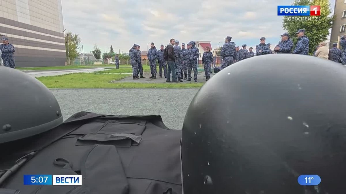 В Новосибирске прошли соревнования среди сотрудников Росгвардии