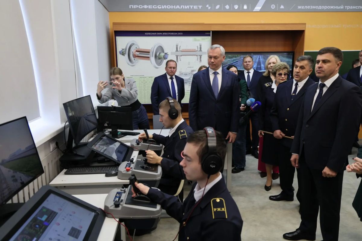 Самый современный в стране кластер железнодорожного образования открыт в Новосибирской области Самый современный в стране кластер железнодорожного образования открыт в Новосибирской области