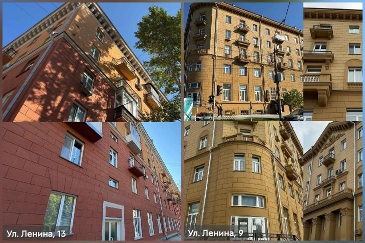 В Новосибирске в рамках региональной программы капитального ремонта завершилось обновление фасадов 44 многоквартирных домов