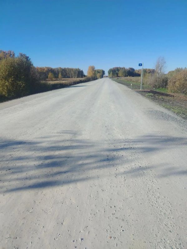 В Татарском районе по нацпроекту восстановили дорогу между селами Казаткуль и Константиновка В Татарском районе по нацпроекту восстановили дорогу между селами Казаткуль и Константиновка