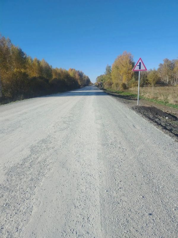 В Татарском районе по нацпроекту восстановили дорогу между селами Казаткуль и Константиновка В Татарском районе по нацпроекту восстановили дорогу между селами Казаткуль и Константиновка
