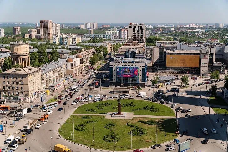 На проспекте Маркса в Новосибирске выявили 96 нарушений правил благоустройства