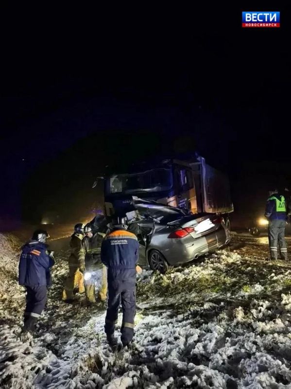 Погибли двое. Под Новосибирском на трассе К-19Р произошло серьезное ДТП