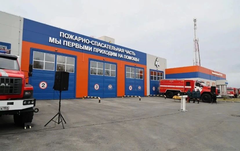 В Кольцово открыли новую пожарно-спасательную часть В Кольцово открыли новую пожарно-спасательную часть