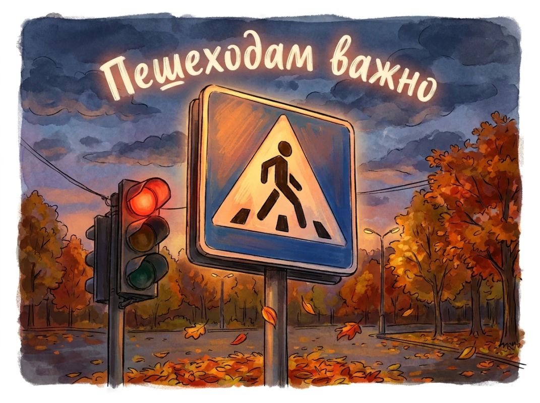 ВНИМАНИЕ ПЕШЕХОДАМ. По данным статистики, за 9 месяцев 2026 года на территории Новосибирской области зарегистрировано 561 ДТП с участием пешеходов, в которых 29 человек погибли, 558 получили травмы