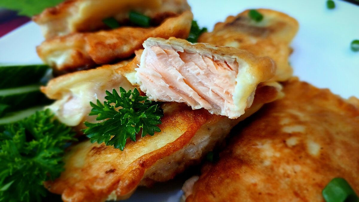 Вкусная горбуша в хрустящем кляре — идеальный перекус