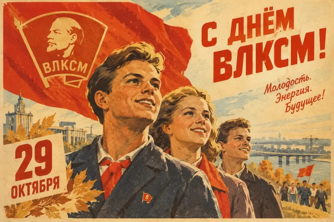 С днём рождения комсомола!