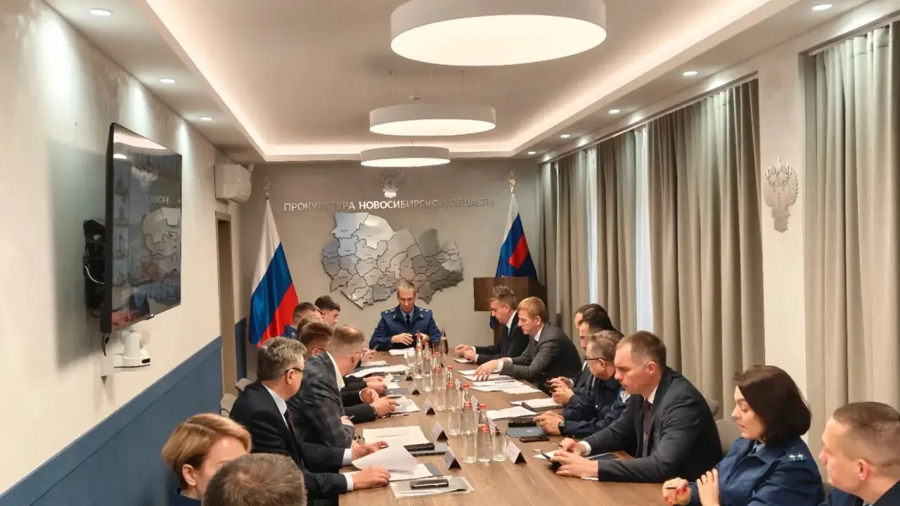 Сегодня под руководством и.о. прокурора Новосибирской области Сергея Коростылева, при участии представителей органов власти, контролирующих структур и правоохранительных органов состоялось заседание межведомственной рабочей...
